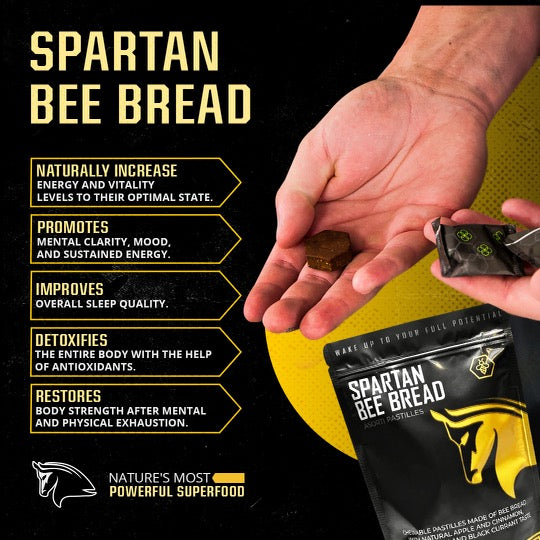 Spartan Bee Bread nature's most powerful superfood