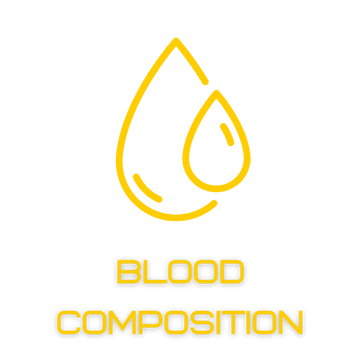 Blood composition icon