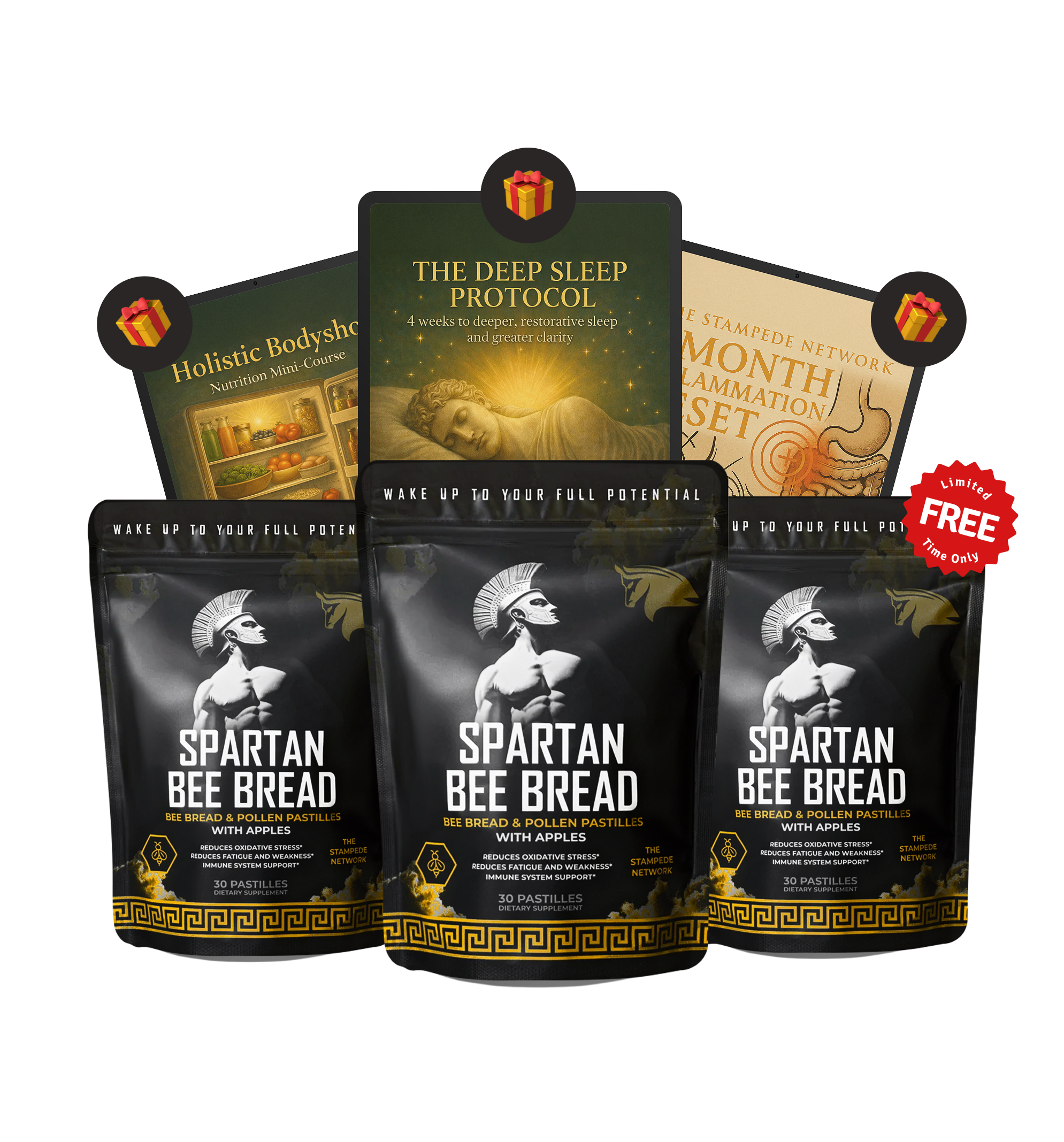 Spartan Bee Bread - Buy 2 Get 1 Free