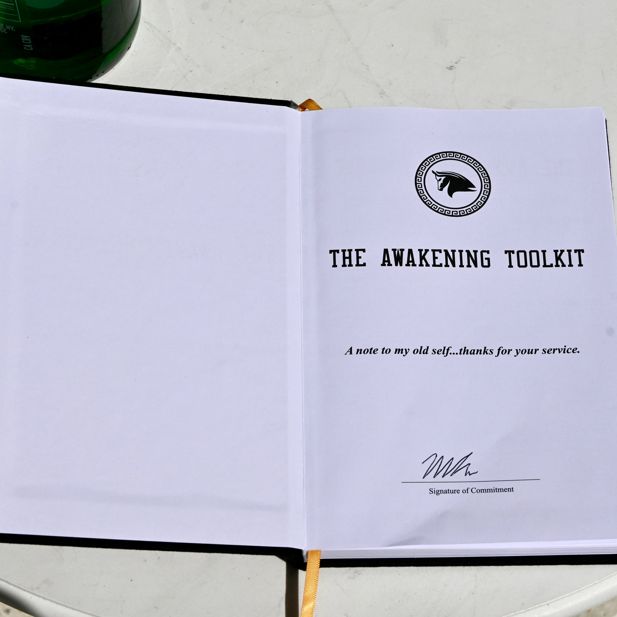 Awakening Toolkit - Self Mastery Journal - inside pages